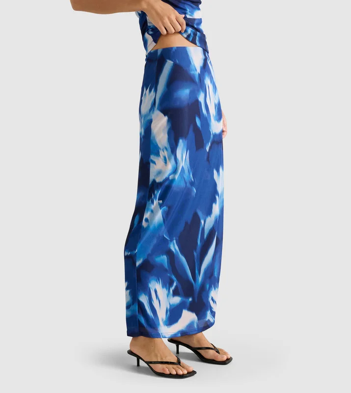 forever new  Mia Mesh Maxi Skirt for Women | Best Price UAE